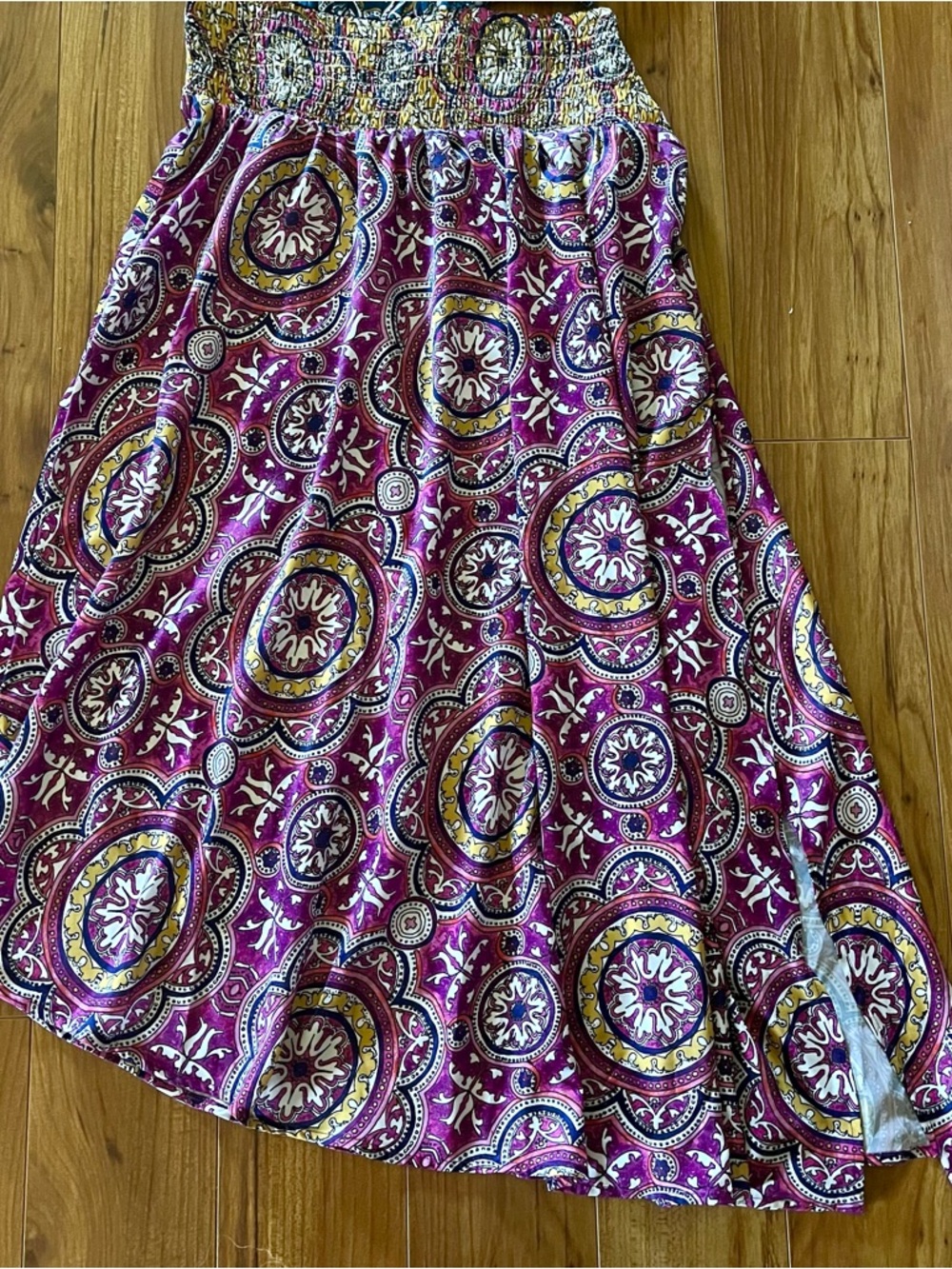 Anthropologie Cutout Smocked Dress New Small - Picture 10 of 16